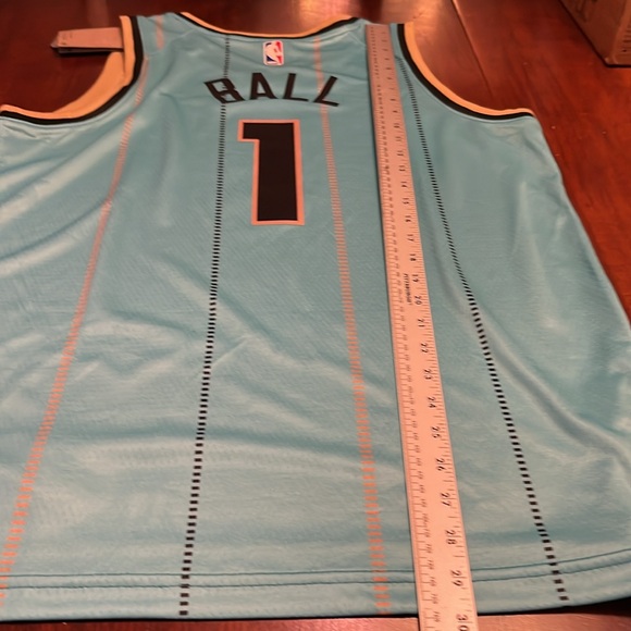 NWT NBA Charlotte HORNETS Basketball Jersey LaMelo BALL #1 city edition Mens - Picture 12 of 12
